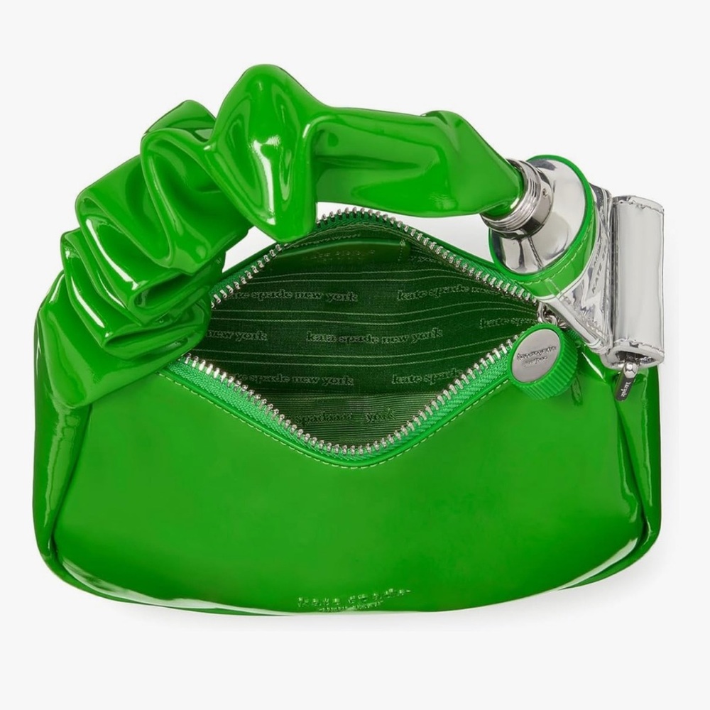 Nwt Kate spade squeeze green paint bag. - Picture 3 of 10